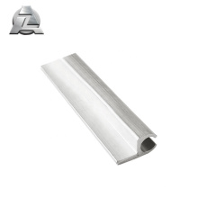 ZJD-KS105B carpa de aluminio perfil de vía de carril Keder